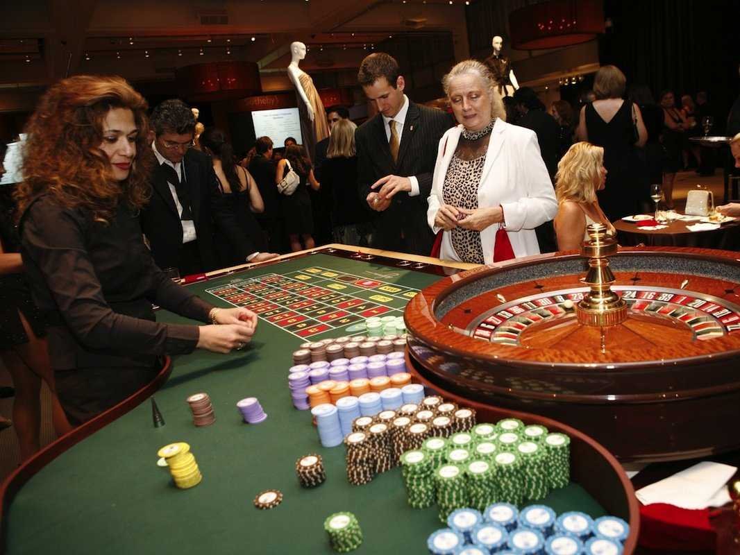 поля в рулетке казино